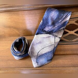 GianCarlo Lamberti silk tie